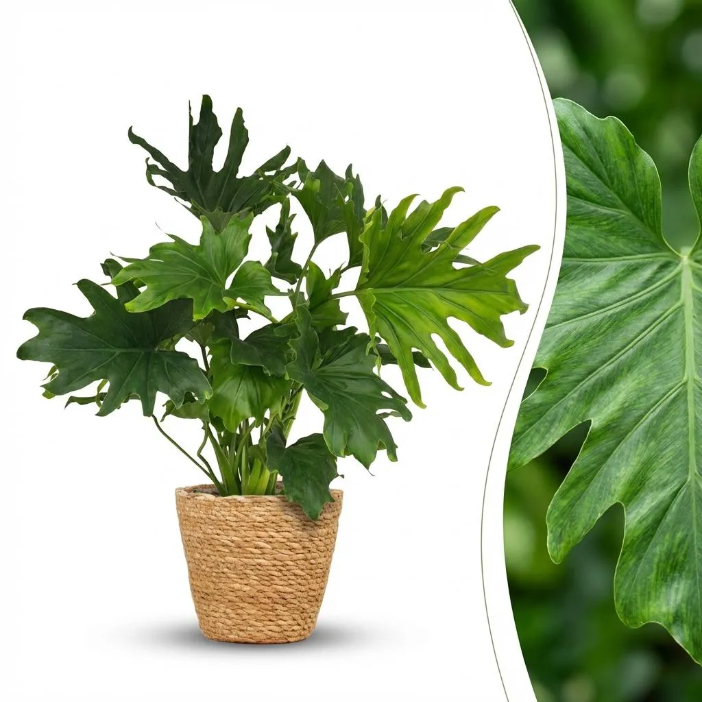 Plant and Stories Lickety Split philodendron plante pot 19cm 70cm