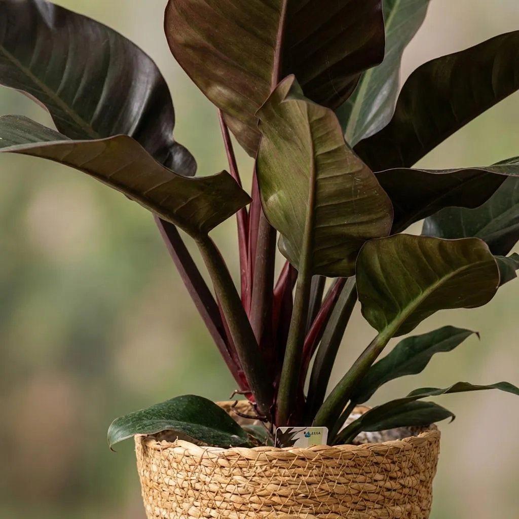 Plant and Stories Philodendron Imperial Red plante pot 19 cm