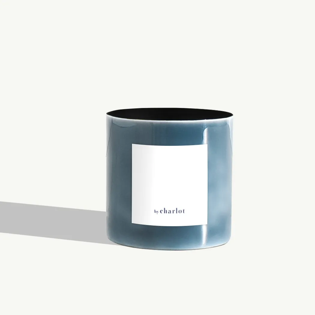 By Charlot Pot XS cache-pot céramique bleu cobalt