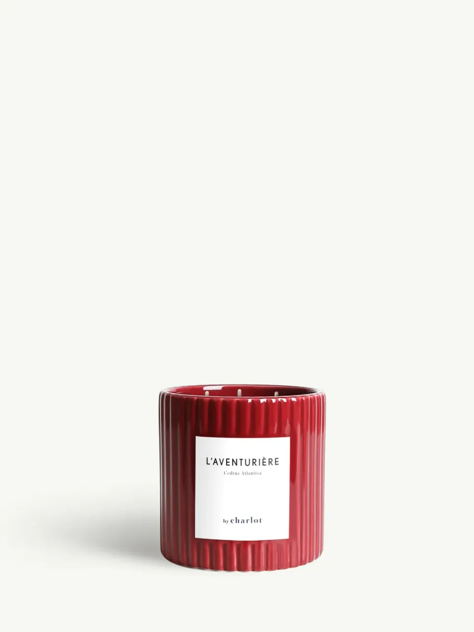 By Charlot L'Aventurière bougie 510 g 3 mèches cuir