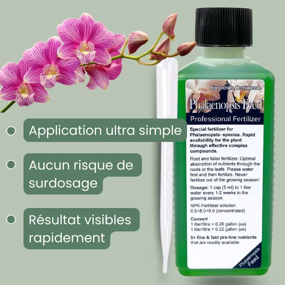 Plant and Stories Duo orchidée terreau 4L engrais 250ml écorce