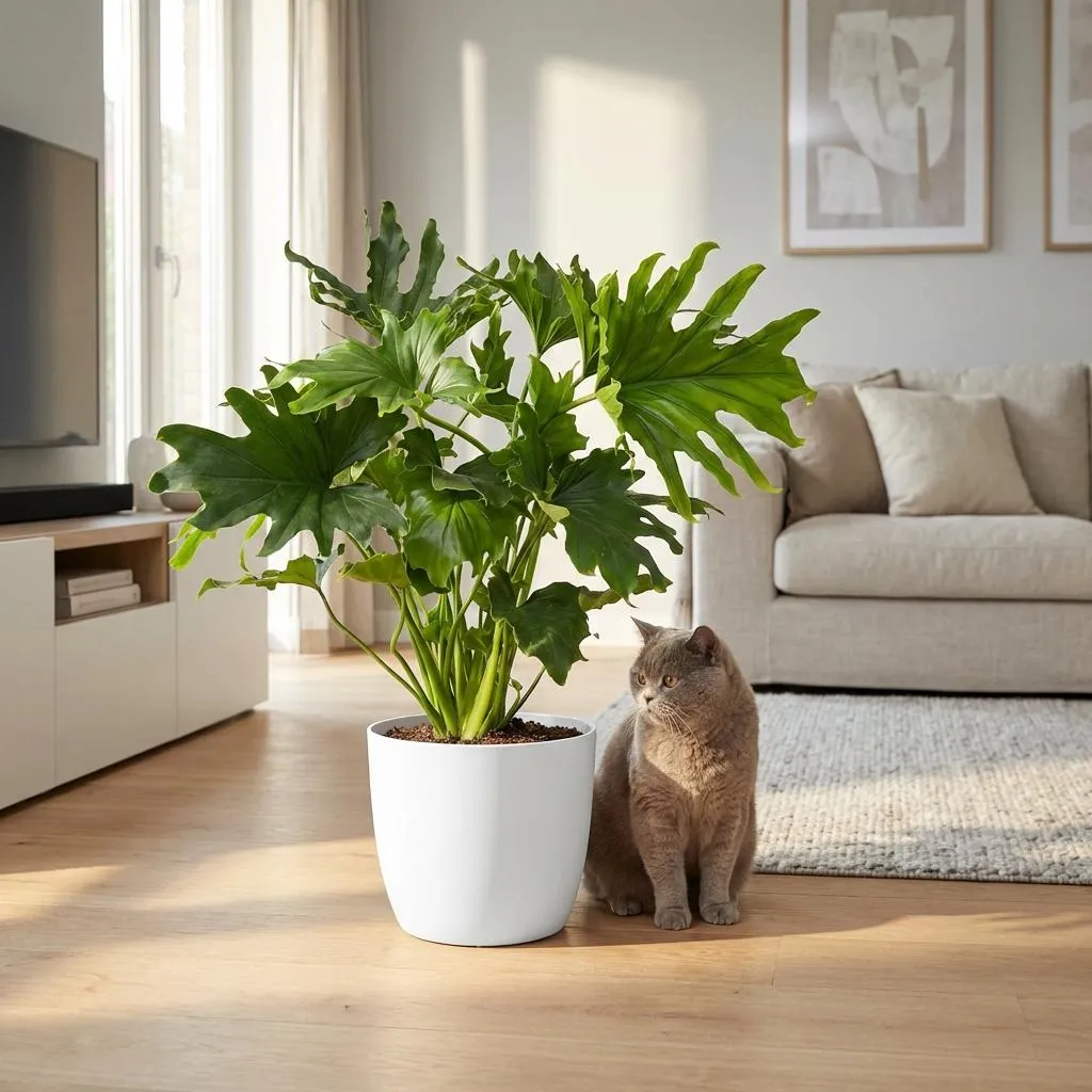 Plant and Stories Lickety Split philodendron plante pot 19cm 70cm