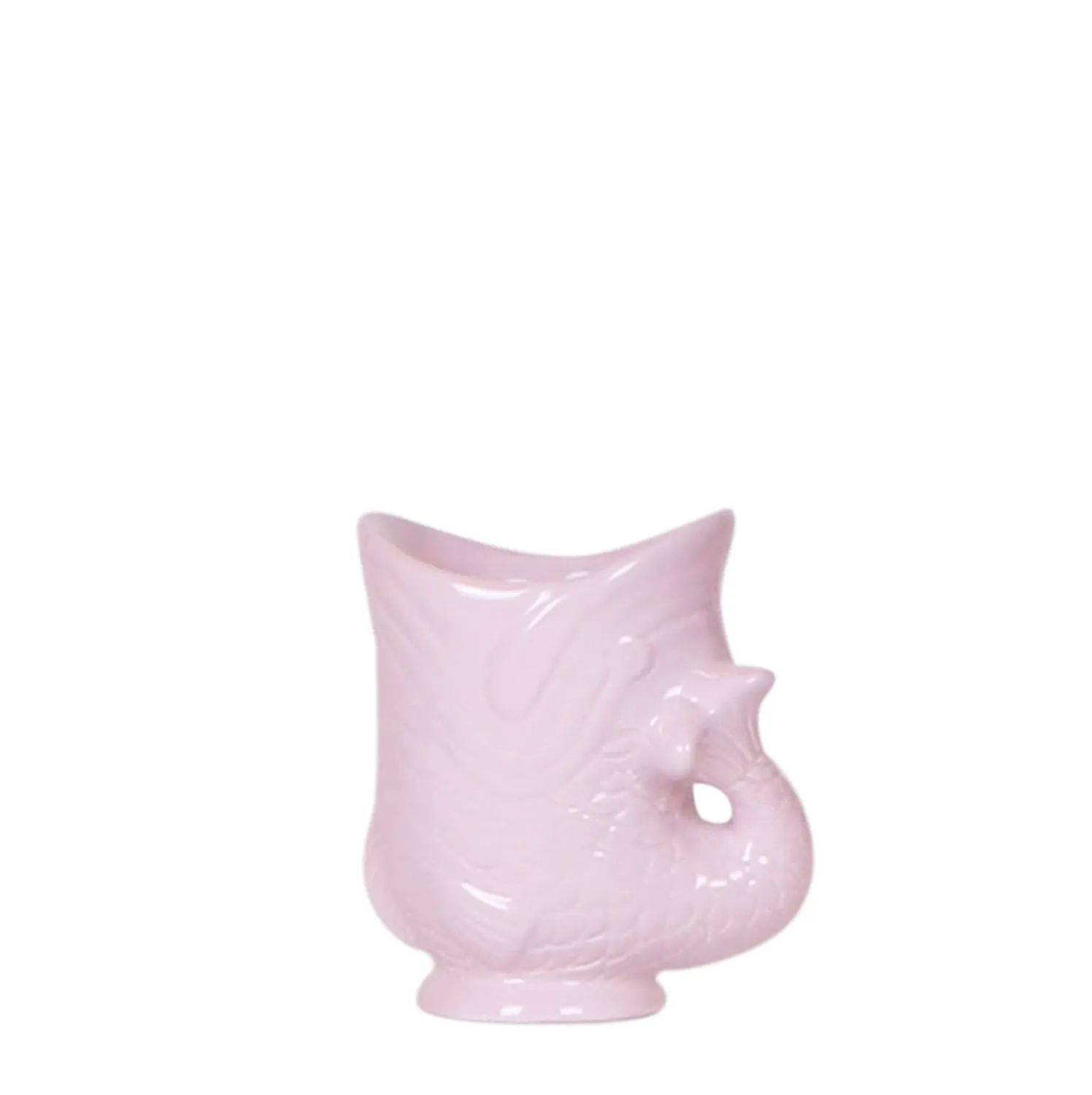 Plant and Stories cache-pot poisson céramique 6 cm jaune