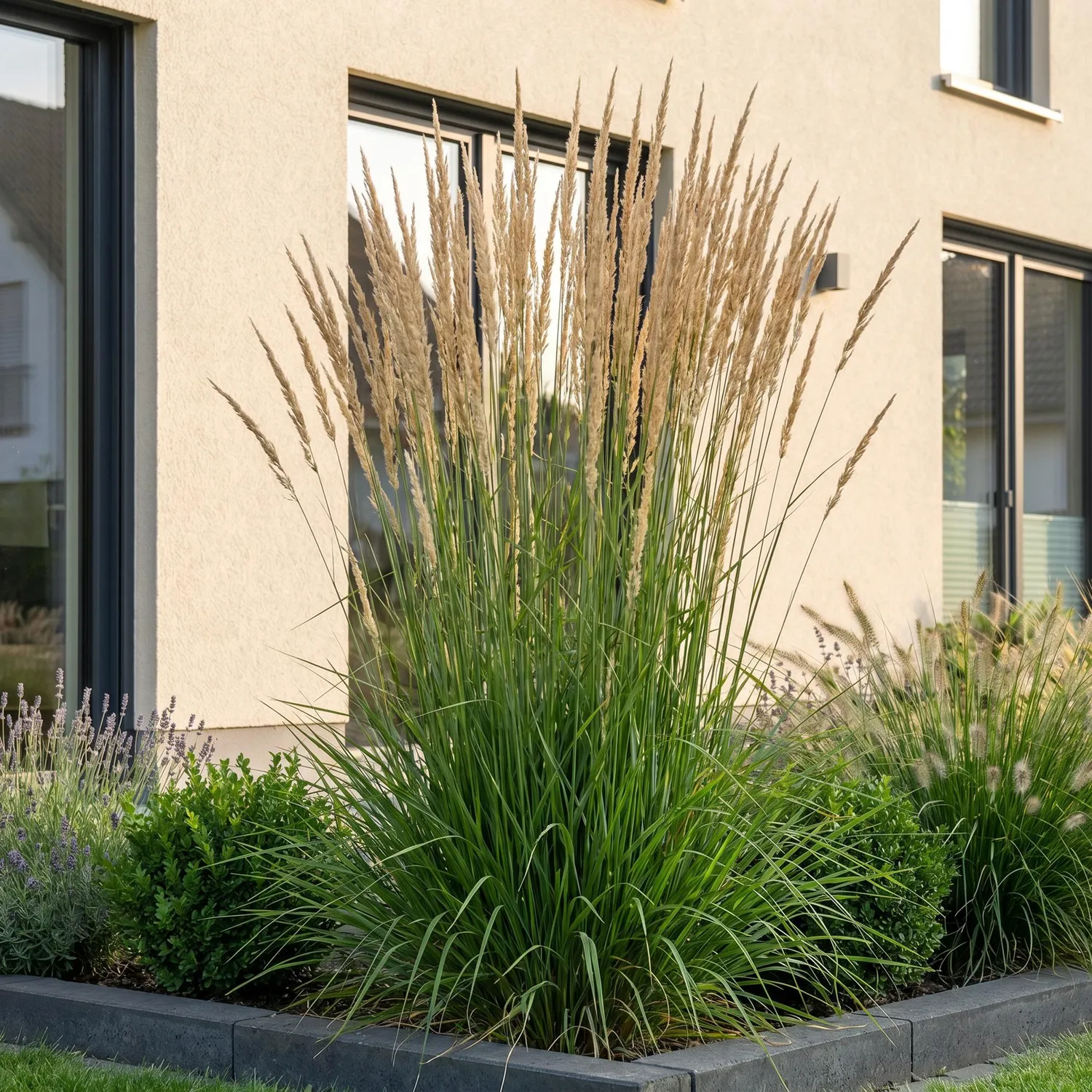 Plant and Stories Calamagrostis Karl Foerster graminée 1 plant dorée