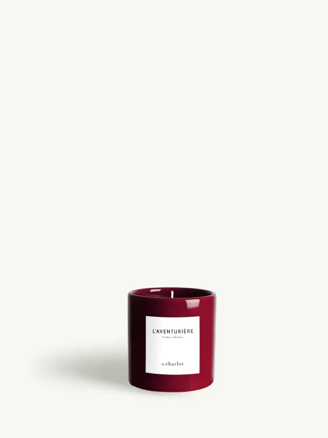By Charlot L'Aventurière Bougie parfumée 280 g cuir épicé