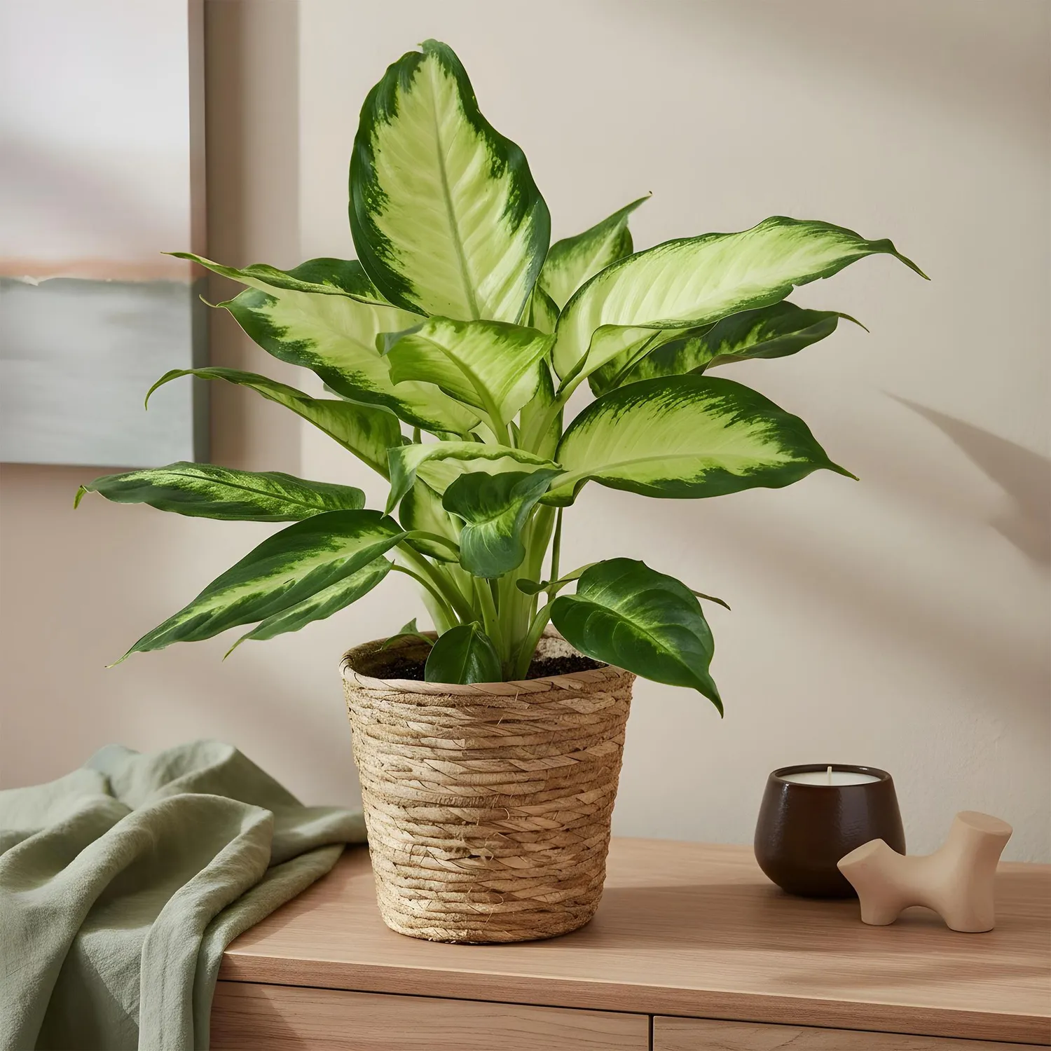 Plant and Stories Dieffenbachia Camilla plante pot 17cm 1 plante panachée
