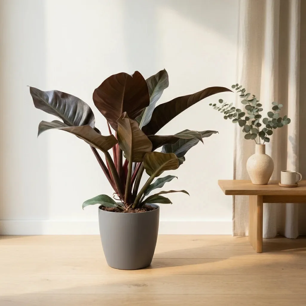 Plant and Stories Philodendron Imperial Red plante pot 19 cm
