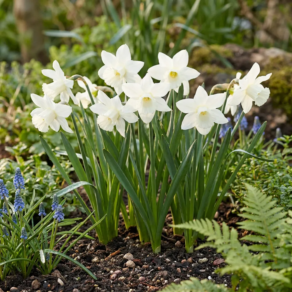 PLANT AND STORIES Narcisse Thalia bulbes 15 bulbes blanc