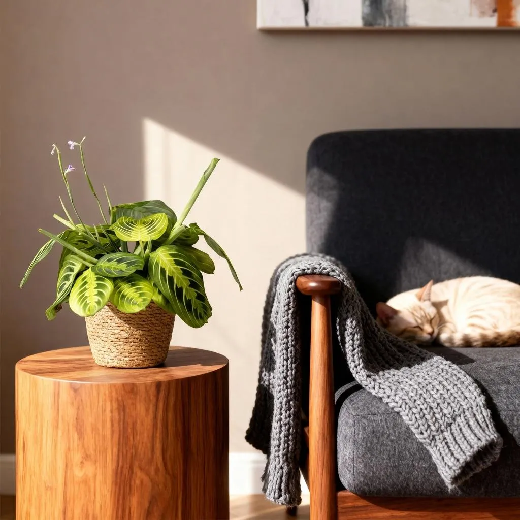 Plant and Stories Maranta Fascinator Lemon Lime plante pot 12 cm pet-friendly